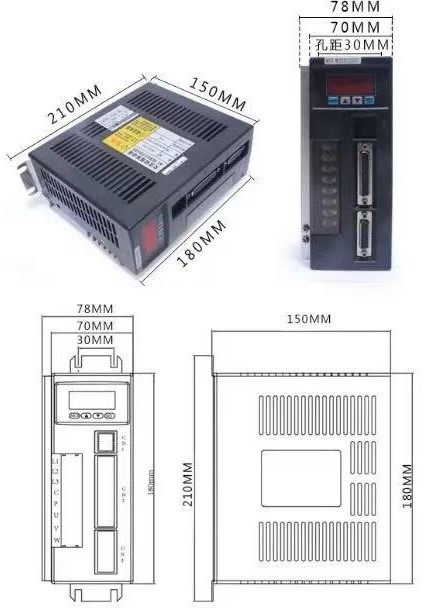 130ST-M10015 AASD30A Servo Drives